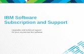 IBM Subscription & Support