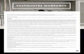 Example Warranty FastQuotes Home Remodeling