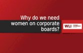 Why We Need Women on Corporate Boards