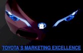 Toyota's Marketing Excellence