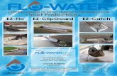 Flo water EZ-Catch, EZ-Flo, EZ-ClipGuard Inlet Protection