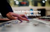 Social media Listening and Analytics: A brief Overview
