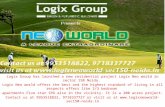 Logix Neo World Noida Call@ 9953518822, 9718337727 Sector 150 Noida Expressway
