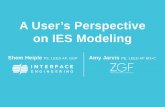 A User's Perspective on IES Modeling