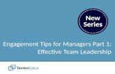 8 Tips for Effective Team Leadership | TemboStatus