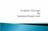 Graphic Design Profession | Speakerhead.com