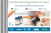 SnoreMeds Stop Snoring mouthpiece that works