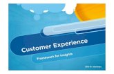 Customer experience framework by InterUXion