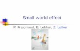 Small world effect