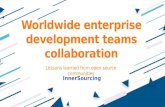 InnerSourcing - Worldwide enterprise development teams collaboration