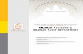 AlHuda CIBE - Shariah advisory & Shariah Audit Department