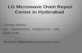 Lg microwave oven repair center in hyderabad