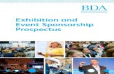 Exhibition and Event Sponsorship prospectus 2016-2017