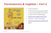 Panchakarma in  vagbhat sutrasthana –part 2