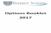 Ryedale School Options booklet 2017