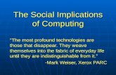 The social-implications-of-computing