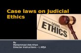 presentation on judicial ethics case law