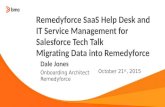 Data Segregation for Remedyforce SaaS Help Desk and High-Speed Digital Service Management