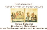 Armenian dinner presentation