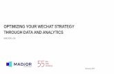 Optimizing your WeChat strategy through Data & Analytics