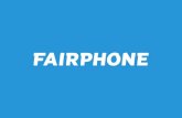 Sustainability Drinks #15 - Fairphone