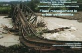 Flood management experience in Urban Settlements presented by  Janusz Kindler at GWP Consulting Partners meeting 2010