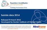 Hunter Institute of Mental Health - Suicide data 2014 analysis