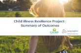 Child Illness Resilience Program: Summary of outcomes