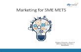 Marketing for SME METS 2016