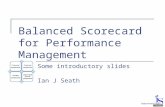 Balanced Scorecard Performance Management