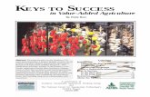 Keys to Success in Value-Added Agriculture