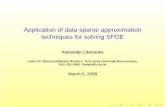 Hierarchical matrices for approximating large covariance matries and computing Karhunen-Loeve Expansion in PDEs with uncertain coefficients