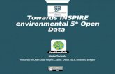 Towards INSPIRE environmental 5* Open Data
