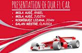 Ppt of our f1 car (angel, judith, joan, claudia)