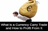 What is a Currency Carry Trade and How to Profit From It