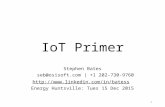 Internet of Things Primer