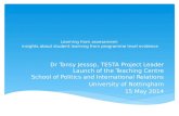 TESTA, School of Politics & International Relations, University of Nottingham (May 2014)