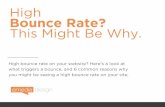 High Bounce Rate? This Might Be Why