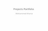 Projects Portfolio - Mohammed Kharva
