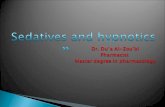 Sedatives and hypnotics