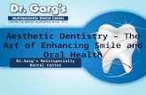 Aesthetic dentistry – the art of enhancing smile and oral health