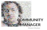 Community manager - Álvaro Muñoz
