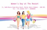 Women's day celebration at the resort