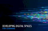 Developing Digital Spaces for Learning