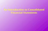 Consolidated financial statement