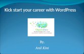Kick start your career with wordpress