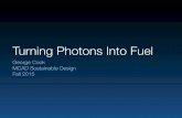 Turning Photons into Fuel