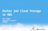 Docker, DevOps and Cloud Storage on Amazon Web Services (AWS)