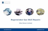 Otto Simon | Regenerator Gas Wall Repairs