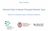 Clinical Trials in Russia Through Patients’ Eyes (ENG)